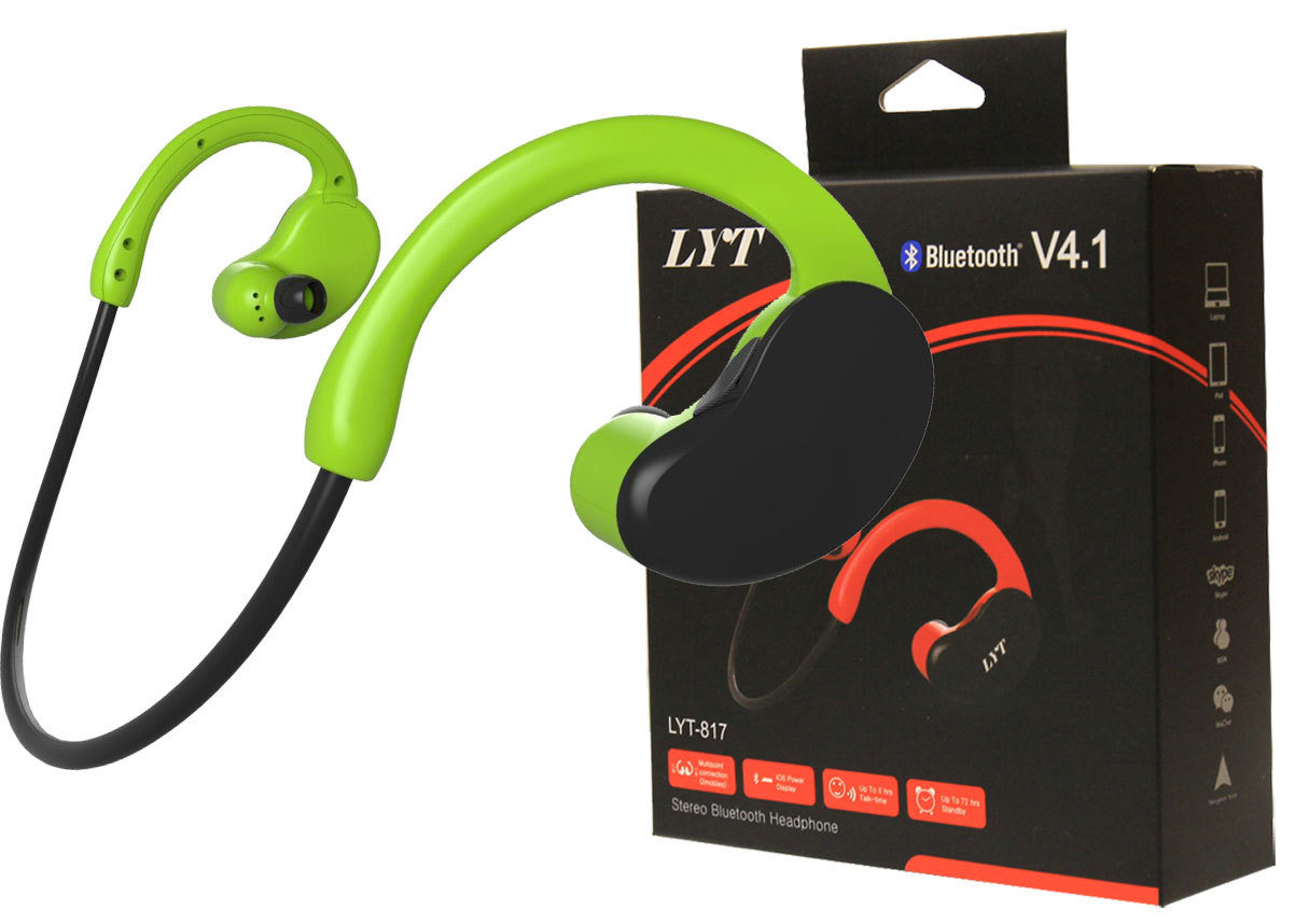 Bluetooth Wireless Stereo Headphone Earphone Headsets Earbuds for Cell Smartpone