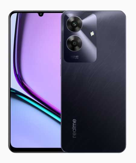 Realme Note 60 4G LTE Marble Black – 4GB RAM – 128GB ROM – Unlocked – NEW SEALED