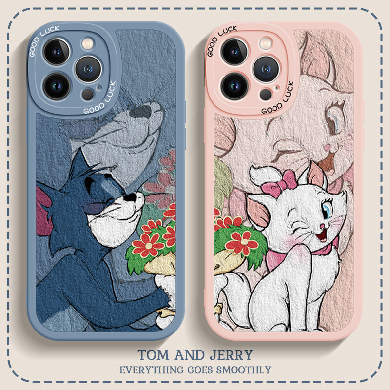 Applicable for Lovers  Apple Phone Case iPhone Oil Painting Cute Cat Cover Shell