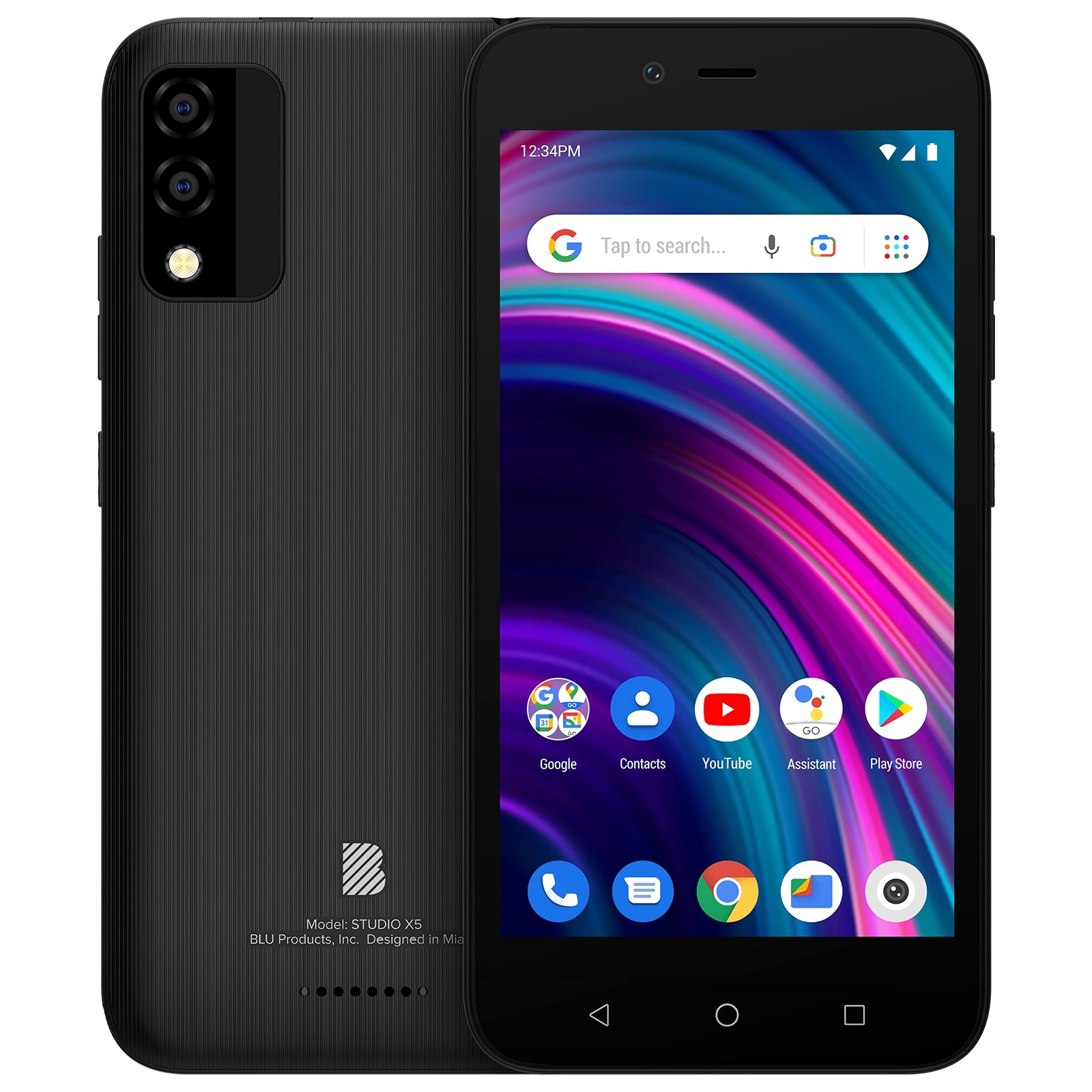 Blue Studio X5 32gb Dual SIM S0610WW (Unlocked) GSM World Smartphone OBX