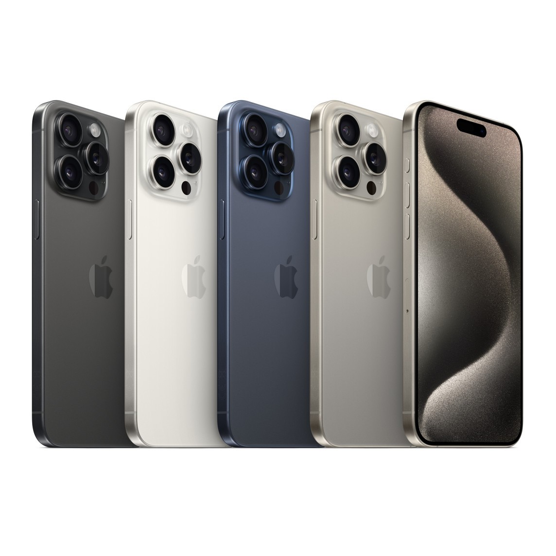 Apple iPhone 15 Pro Max (Unlocked) 256GB Natural Blue White Black – Open BOX
