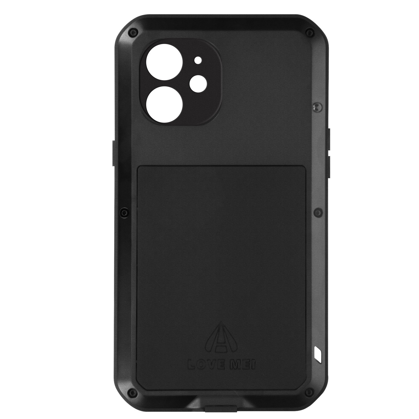 Case for iPhone 12 Shockproof 3m Integral Powerful Love Mei black