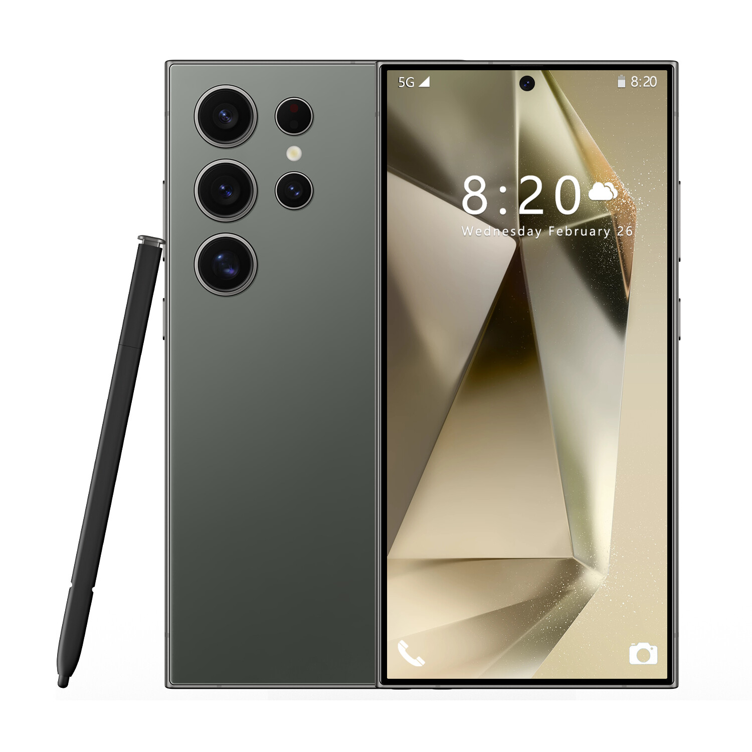 Unlocked Smartphone 24 Ultra 5G Cell Phones 7″ Android 14 Phones 4GB+128GB