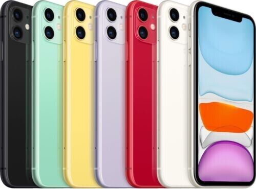 Apple iPhone 11 64GB – All Colors – Factory Unlocked – Fair Condition
