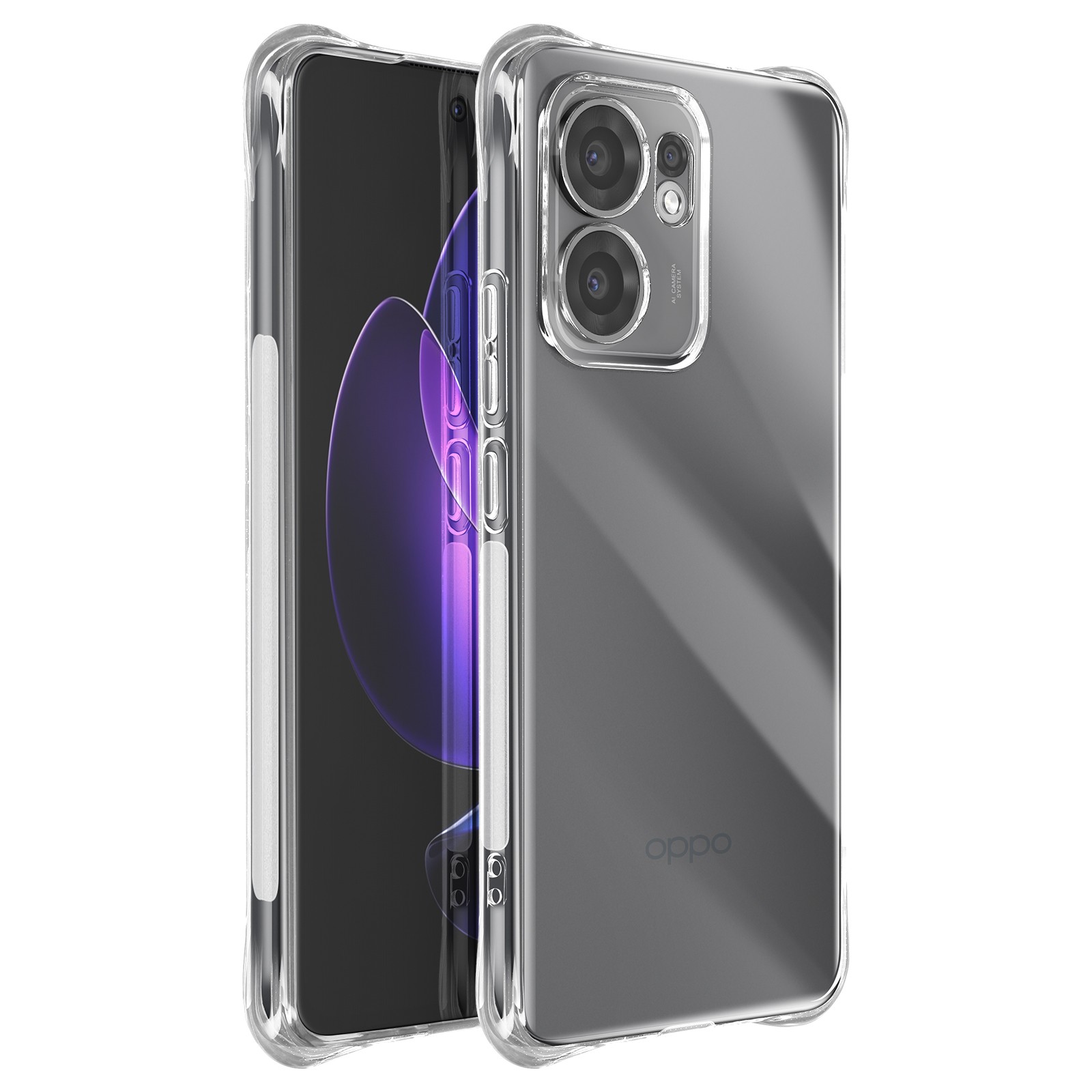 Avizar Case for Oppo Reno 13 F and 13 FS Shockproof Reinforced corners