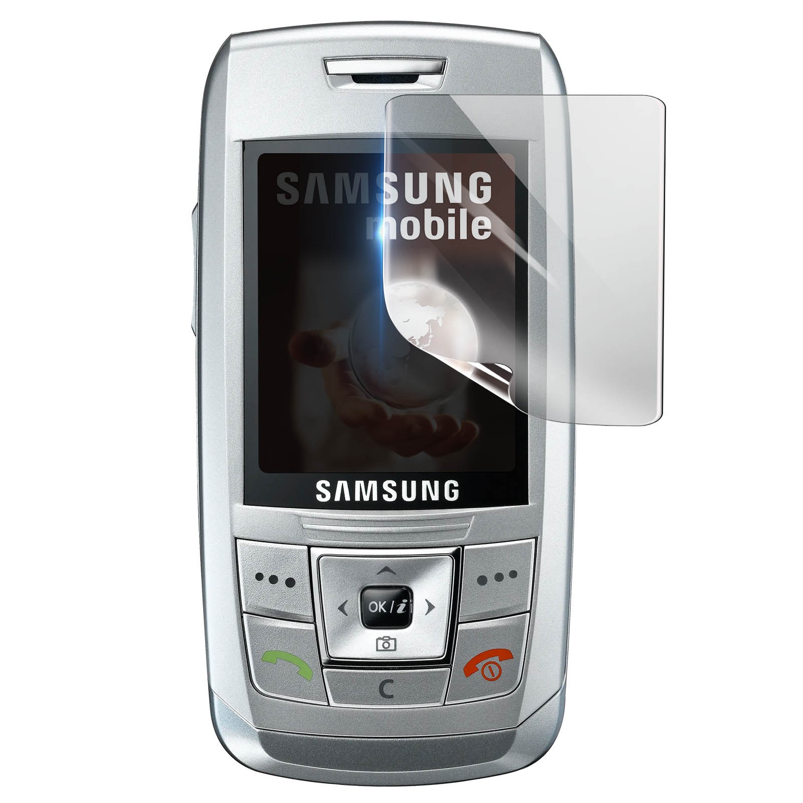 3mk Shockproof Hydrogel Screen Protector for Samsung E250, Transparent