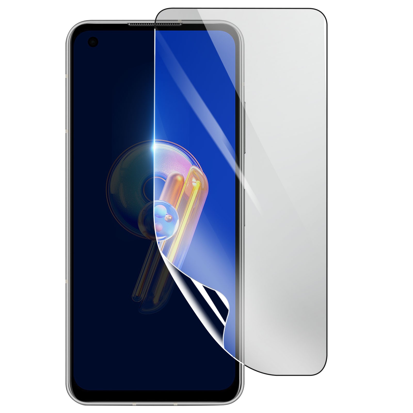 3mk Shockproof Hydrogel Screen Protector for Asus Zenfone 9, Transparent