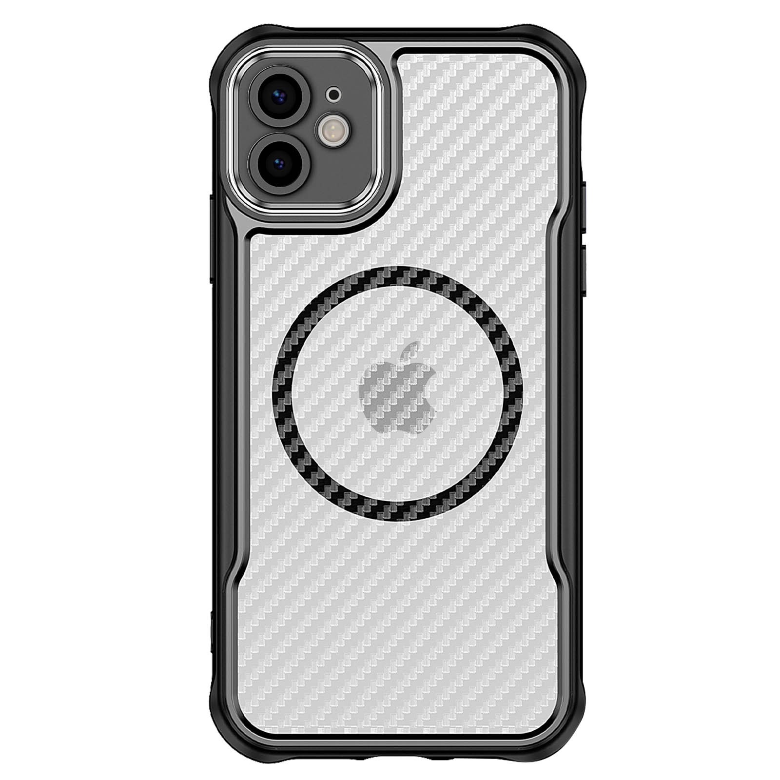 Avizar Case for iPhone 11  Carbon Back Shockproof Reinforcé