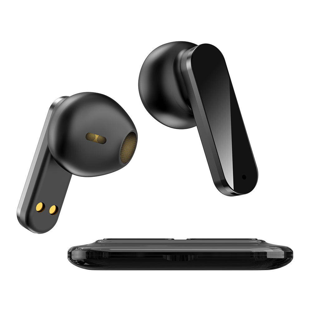 Bluetooth 5.0 Slim Earbuds Wireless Earphones TWS Stereo Bass In-Ear Headphones