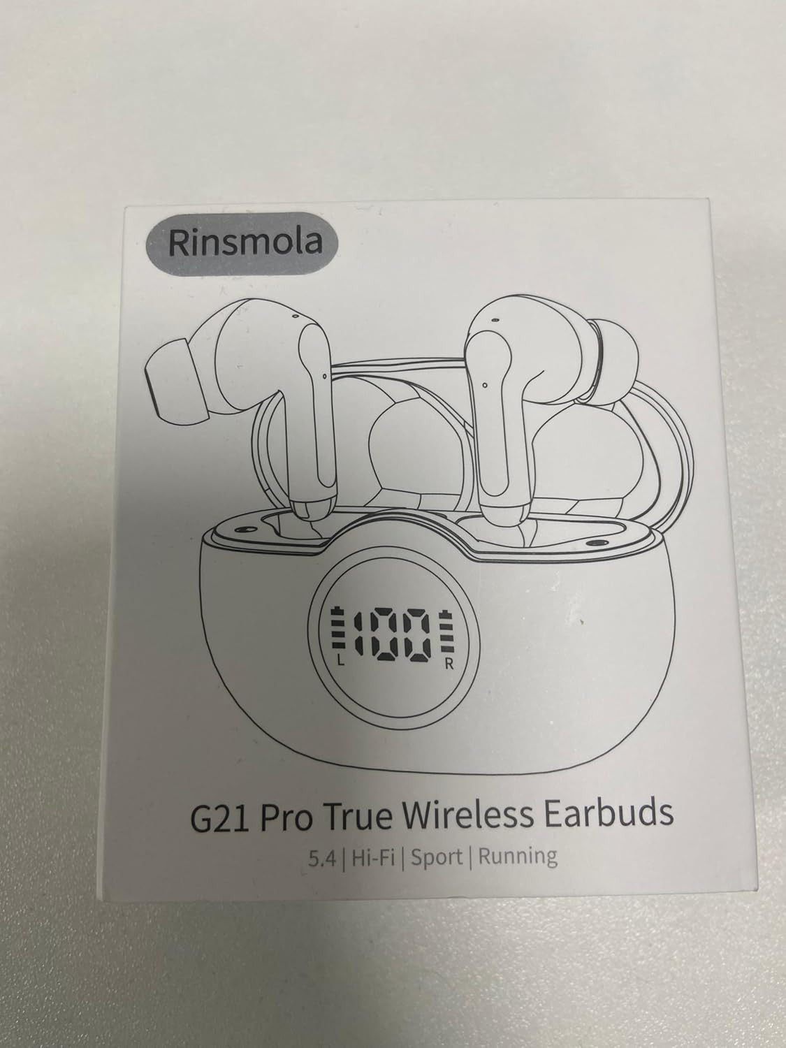Wireless Earbuds 2025 Bluetooth 5.4 Headphone 3D Bass Hi-Fi Stereo Ear Buds 4