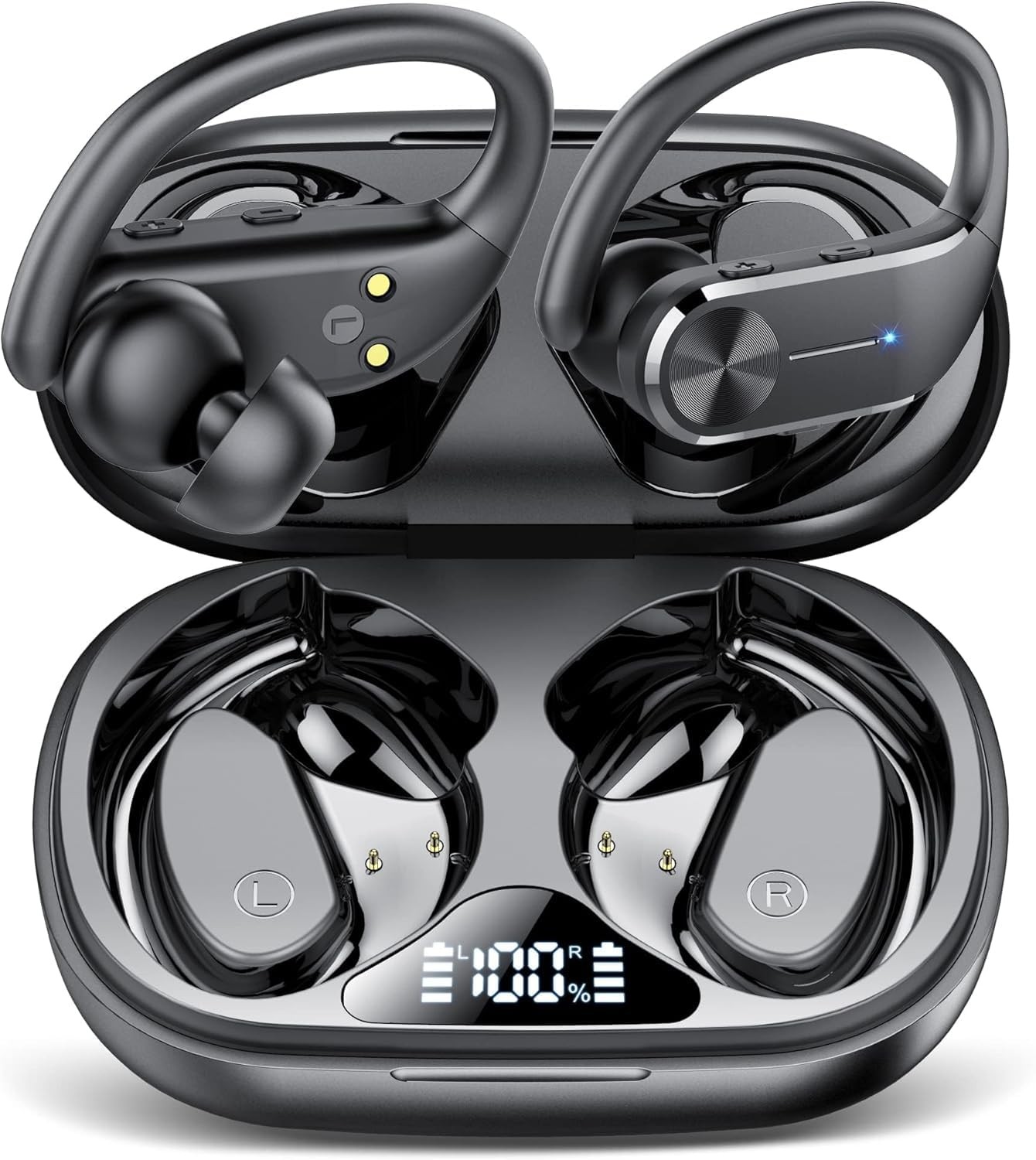 Ear buds Wireless Bluetooth Earbuds 2025 NEW Bluetooth 5.3 Sport Headphones 6…
