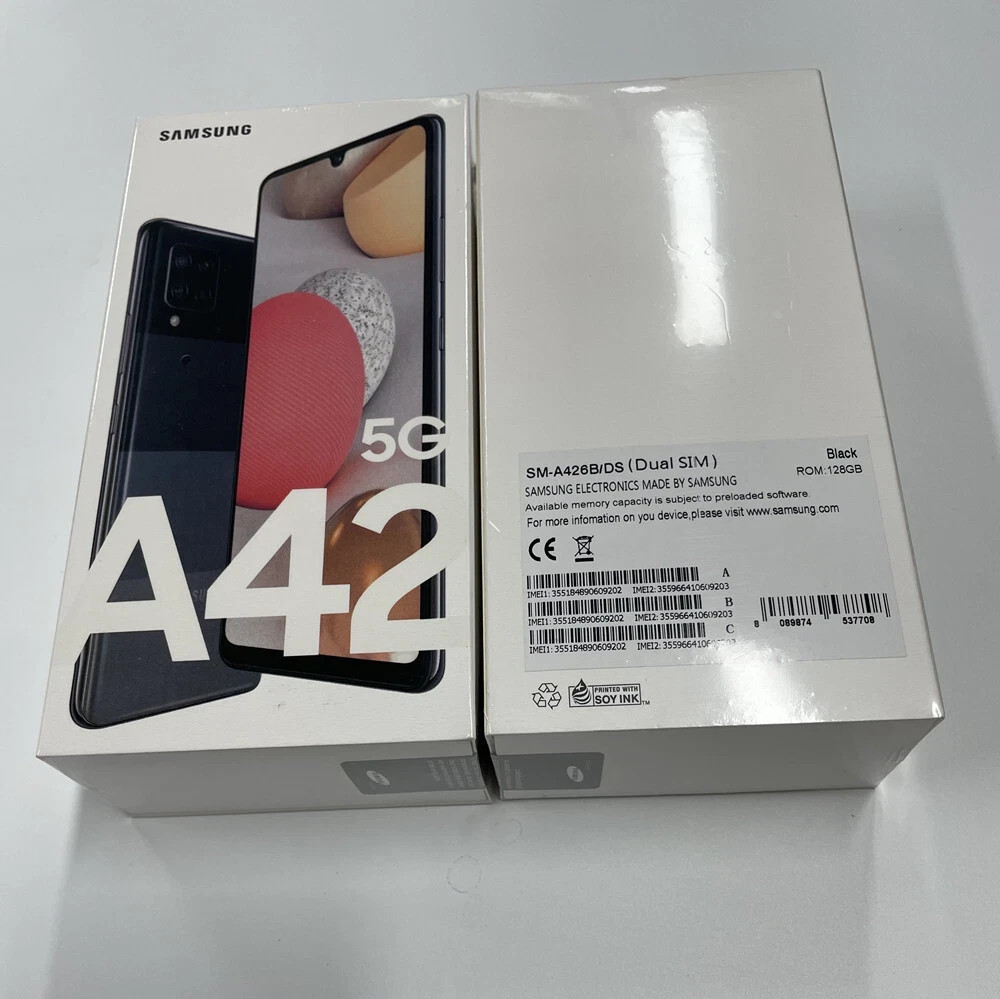 Samsung Galaxy A42 5G SM-A426U 128GB+4GB Unlocked Android Smartphone New Sealed