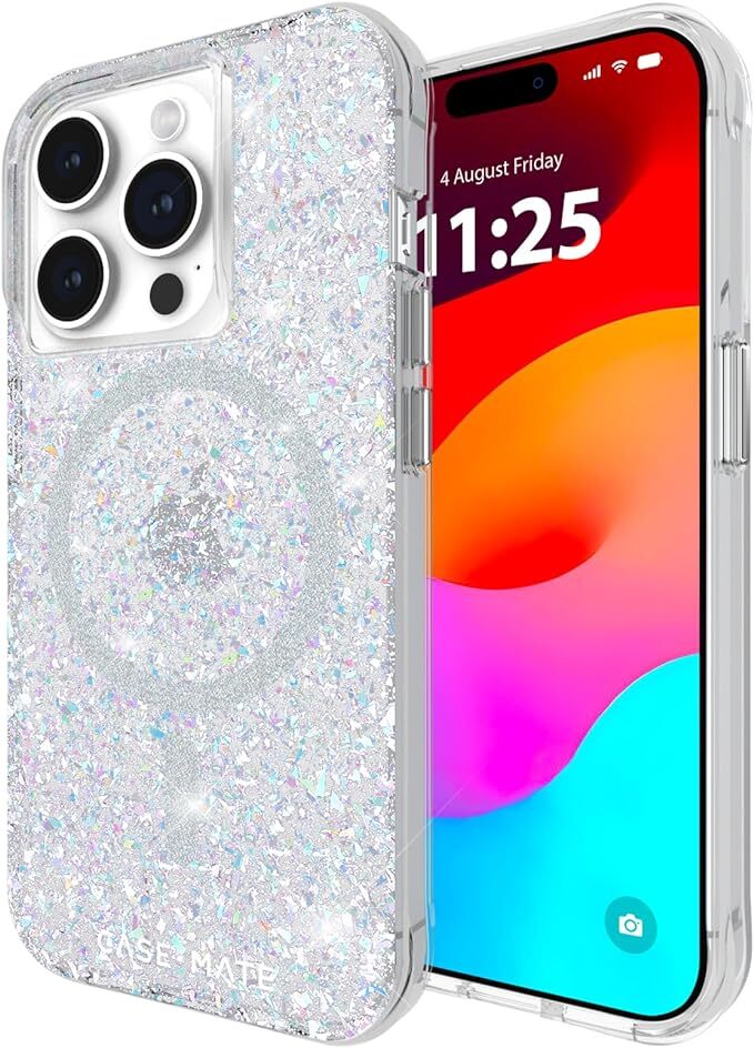Case-Mate Twinkle Disco with MagSafe Case – iPhone 15 Pro