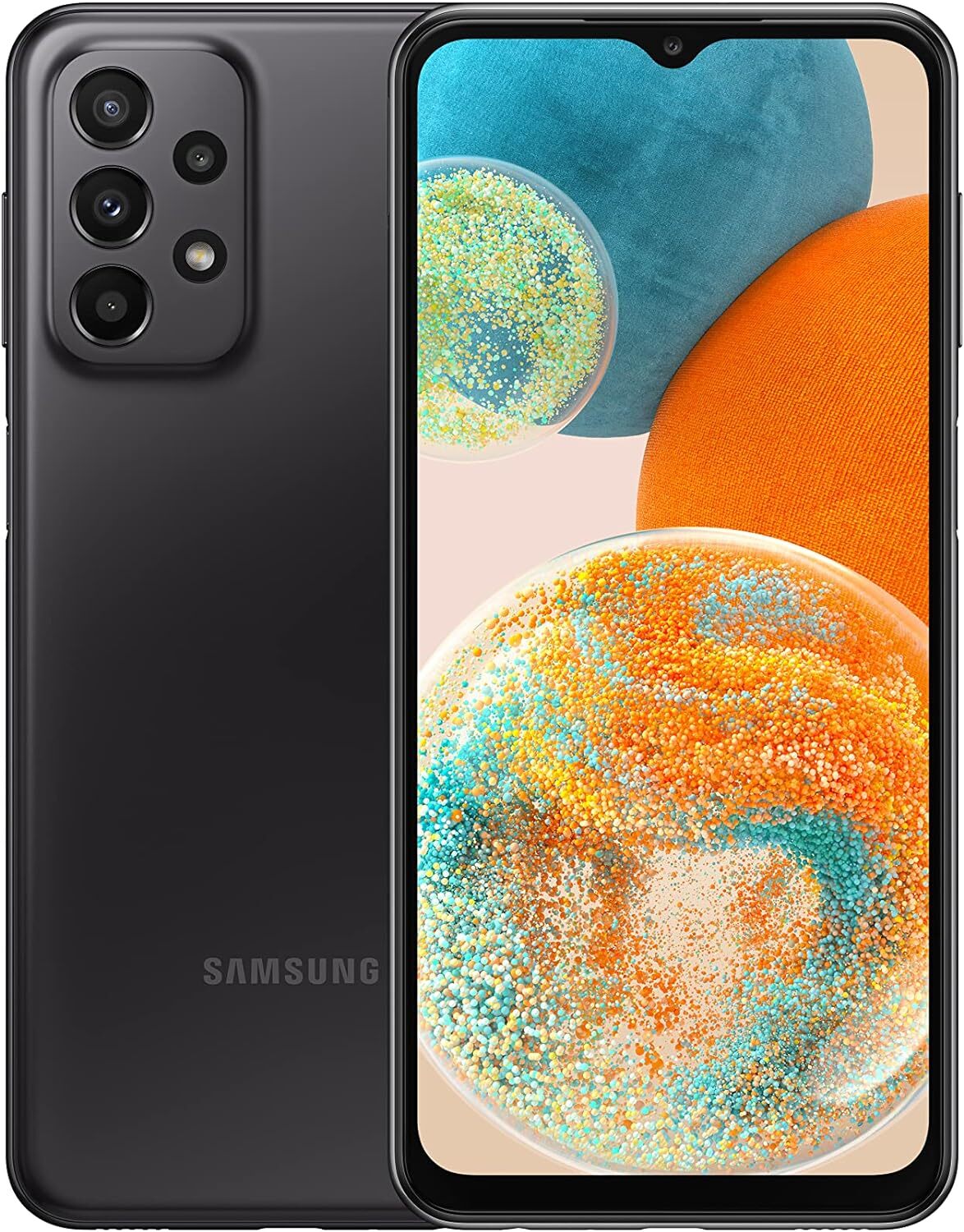 Very Good! (BOOST) Samsung Galaxy A23 5G 64GB 6.6″ SM-A236U Black Smartphone