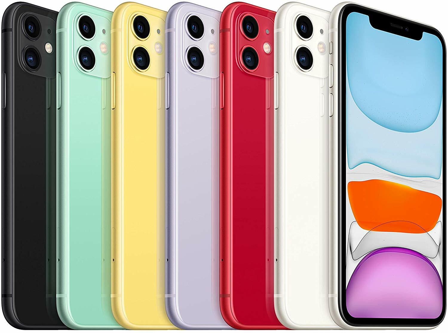 Apple iPhone 11 64GB 6.1″ Factory Unlocked Smartphone Very Good 1-Year Warranty