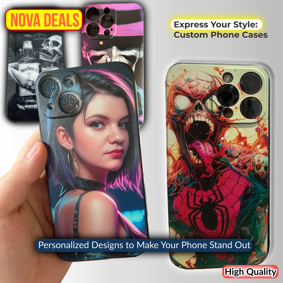 Custom Personalized Phone Case for IPhone 13 14 12 7 8 Plus And , All IPhones