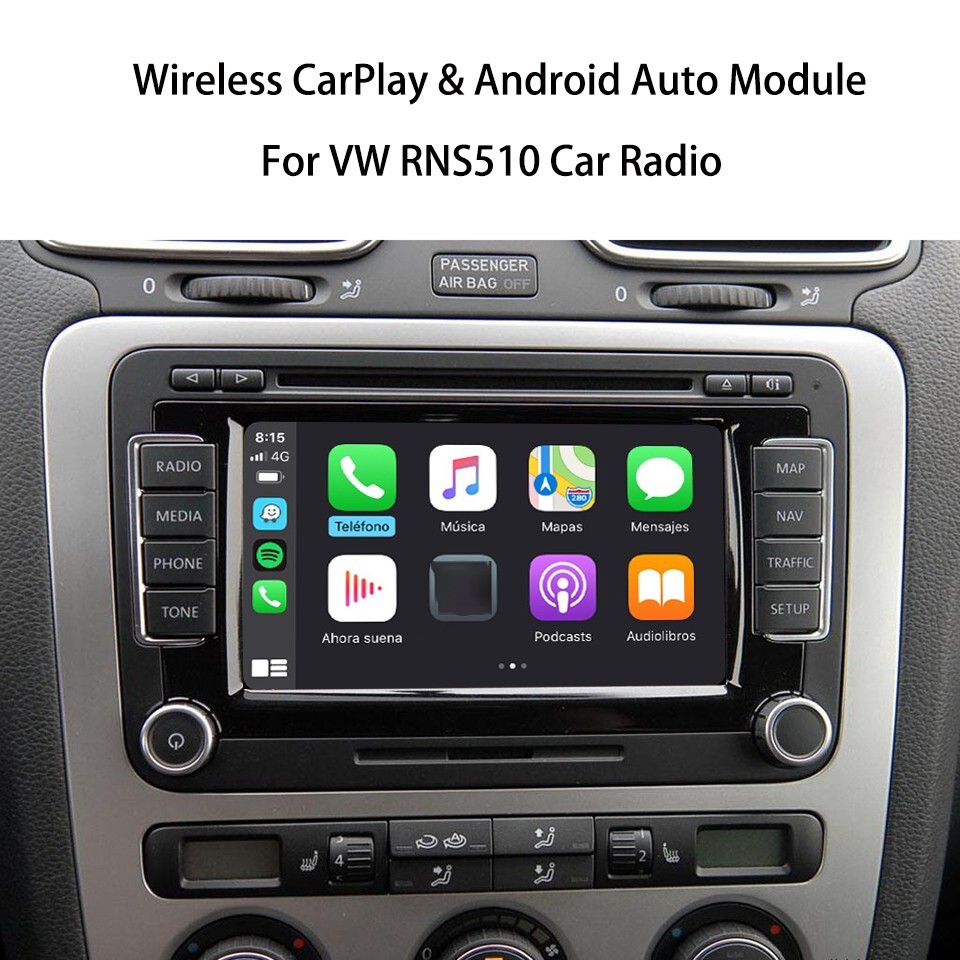 Apple CarPlay Upgrade Interface For VW Phaeton 2013 Car Play Android Auto Box