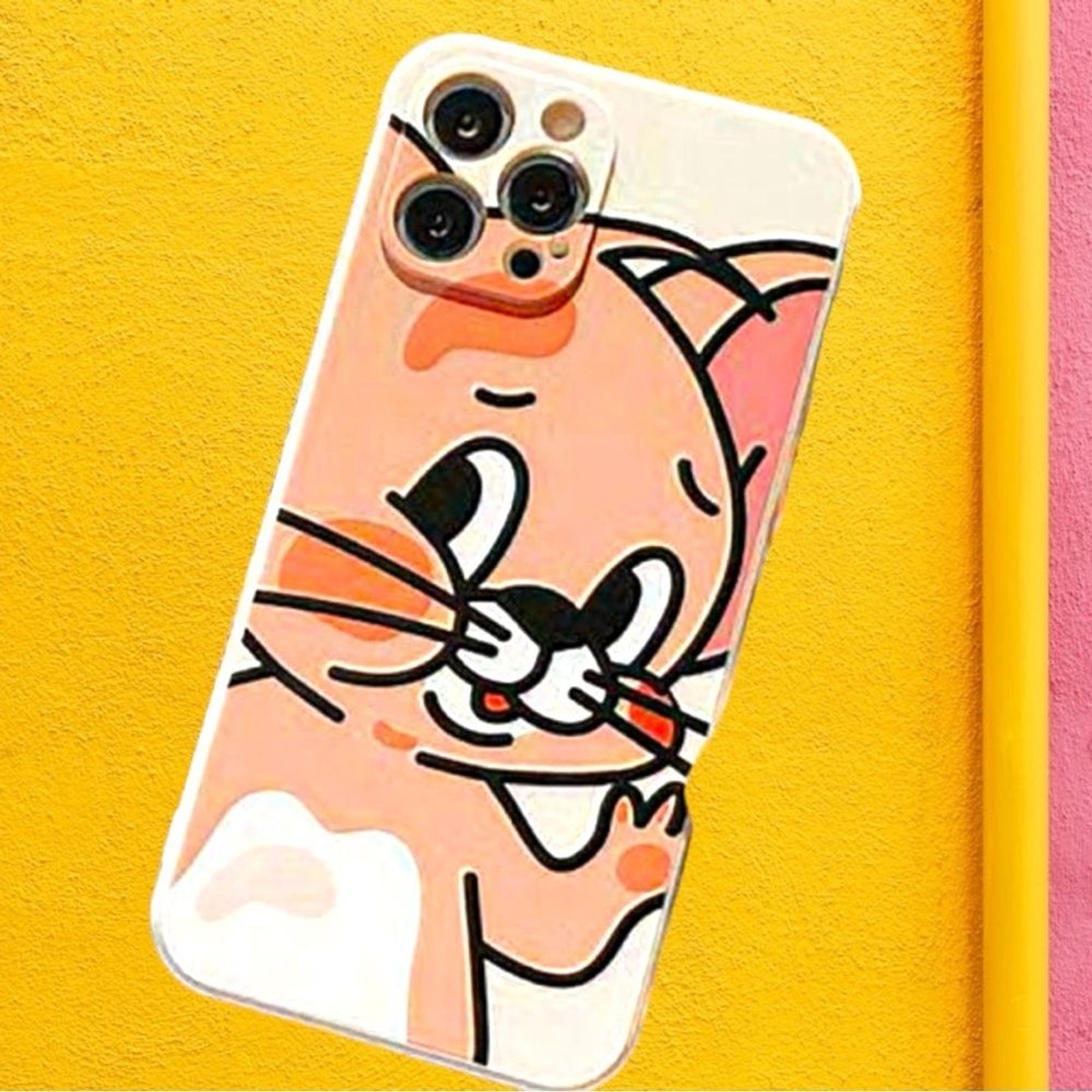 Tom & Jerry iPhone 12 case cover  protector silicone Apple cell cartoon new 223