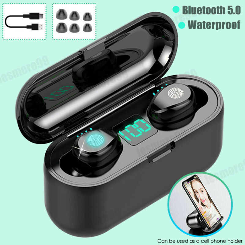Wireless Bluetooth 5.0 Earphones Headset In-Ear Headphones With Charging Case