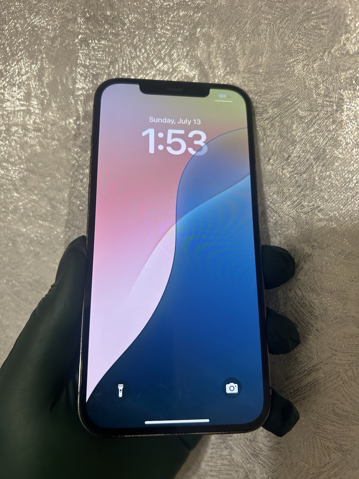 Apple iPhone 12 Pro Max 128gb Cracked Back Glass No Face ID