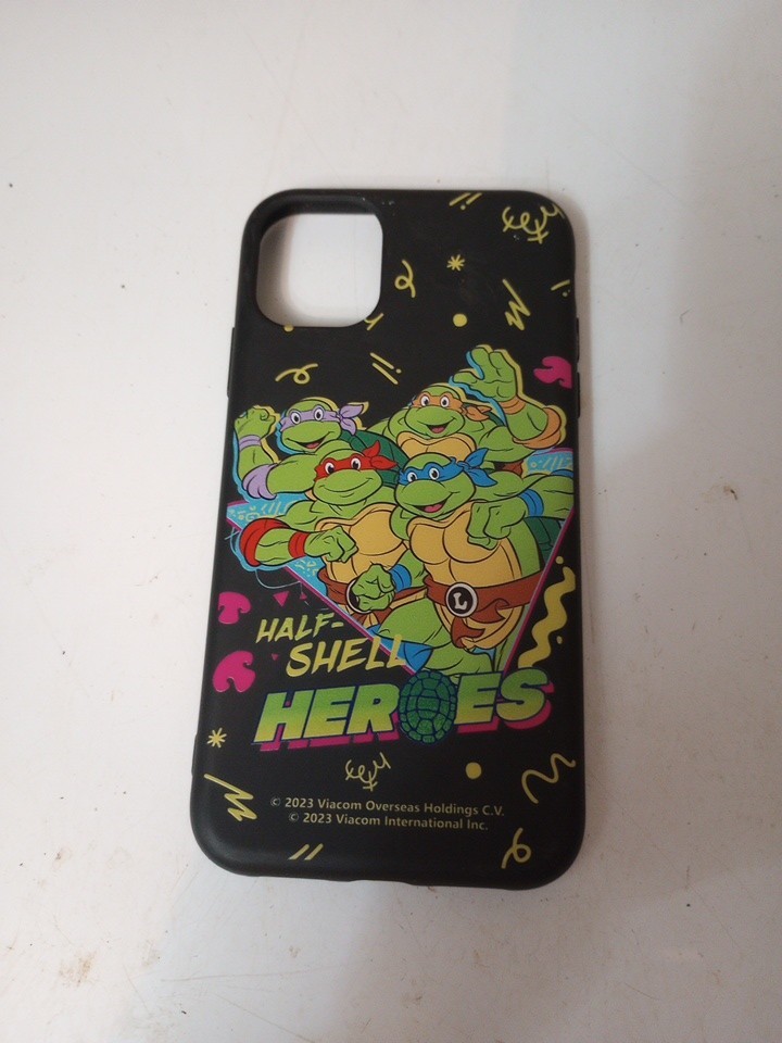 Ninja Turtle Rubber Phone Case Black