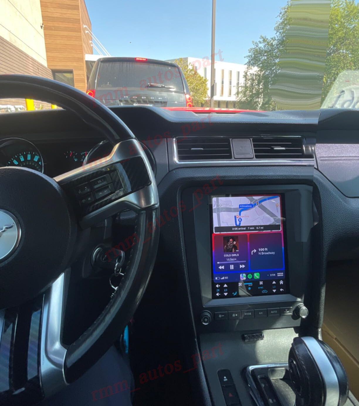 For Ford Mustang 2010-2014  Android 13 Carplay Car Stereo Radio GPS Navi WIFI