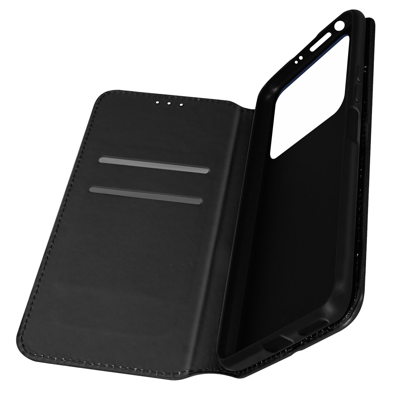 Case for Xiaomi Poco M4 Pro 4G Wallet Function Video Support – black
