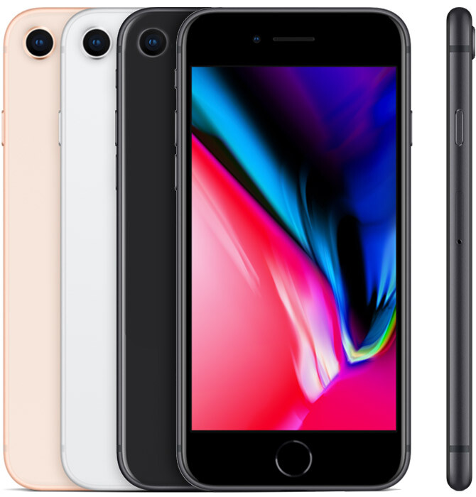 Apple iPhone 8 – 64GB 128GB 256GB – All Colors – Very Good Condition
