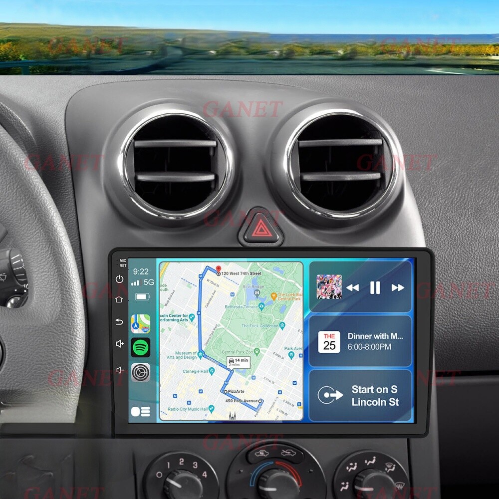 For Pontiac G6 2005-2009 10.1 inch Car Radio Stereo GPS Navi Wifi CarPlay 2+32GB