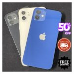 Apple iPhone 12 5G 64GB 128GB Unlocked Verizon 🍎Very Good Blue/White iOS WiFi