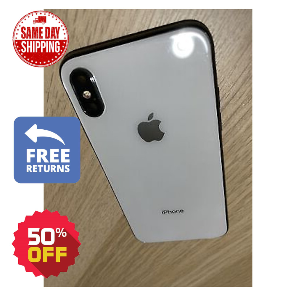 Apple iPhone XS 64GB 256GB Gold Gray Silver Unlocked Verizon At&t Free Return