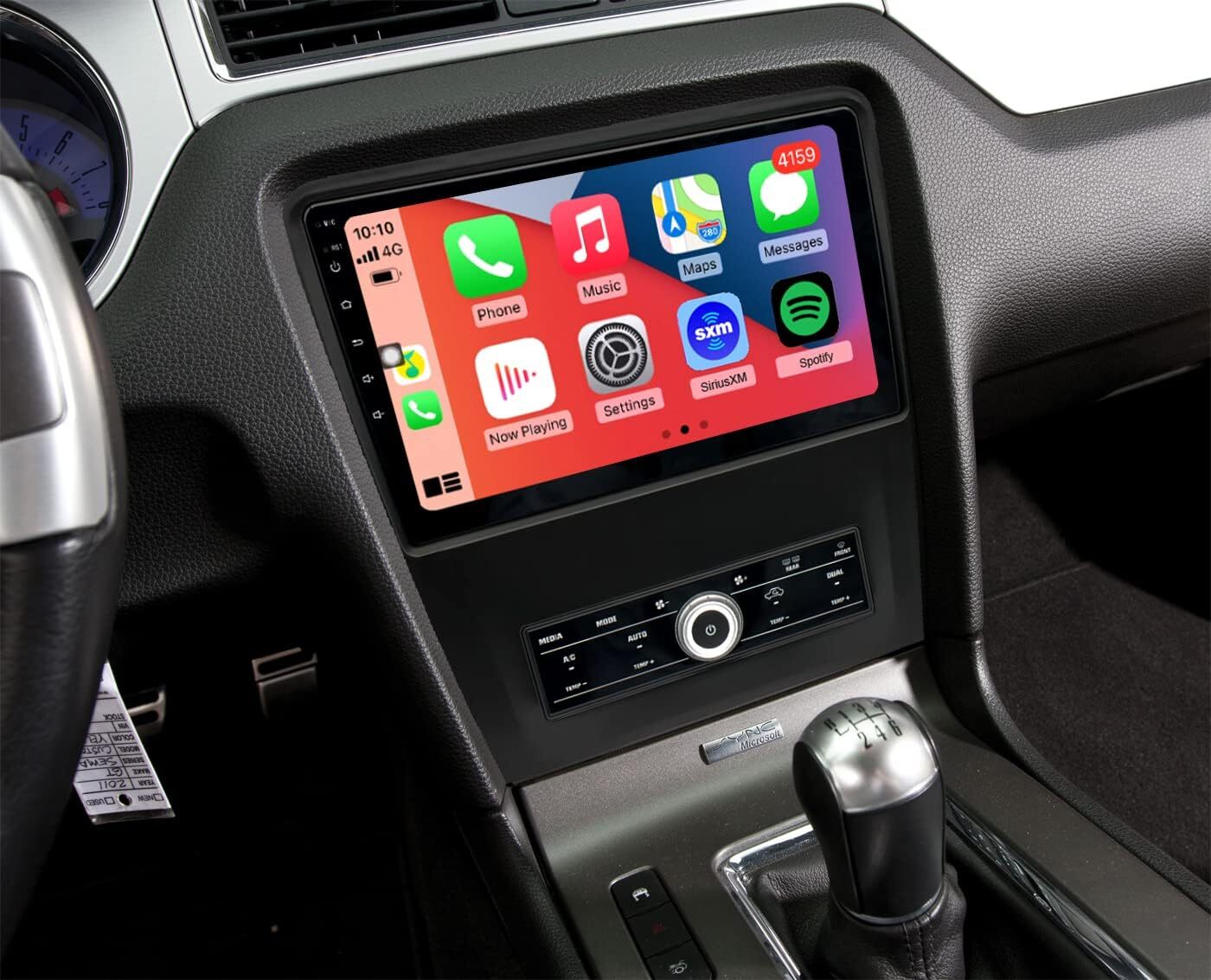 For Ford Mustang 2010 2011 2012 2014 Car Stereo Radio Apple Carplay Android 13