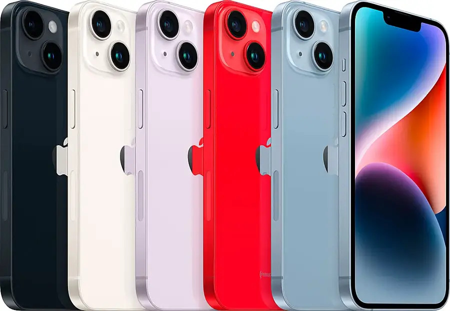Apple iPhone 14 (e-sim) – 128GB Factory Locked *Choose Color & Carrier
