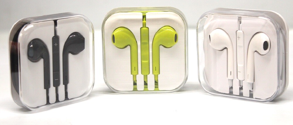 Universal Earbuds Great Stereo Sound – Select Colors – 1 Pcs