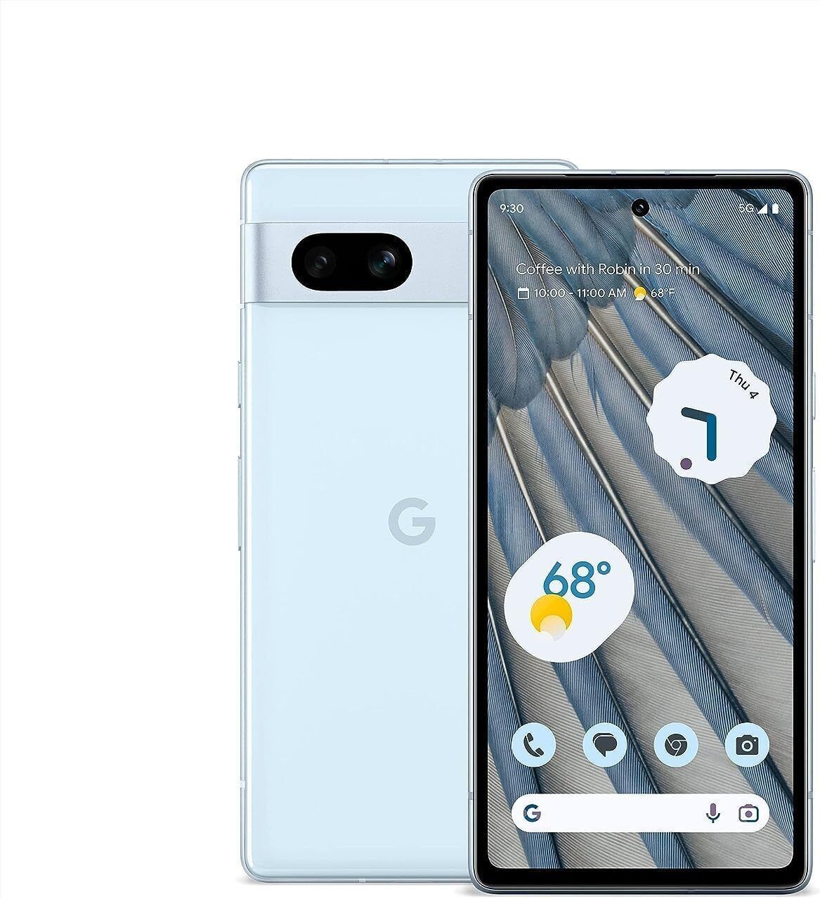 Google Pixel 7a – 128GB – Sea Blue – Network Unlocked + MORE – Very Good