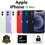Apple iPhone 12 mini – 64 GB | 128GB | 256GB (Unlocked) Smartphone – Very Good