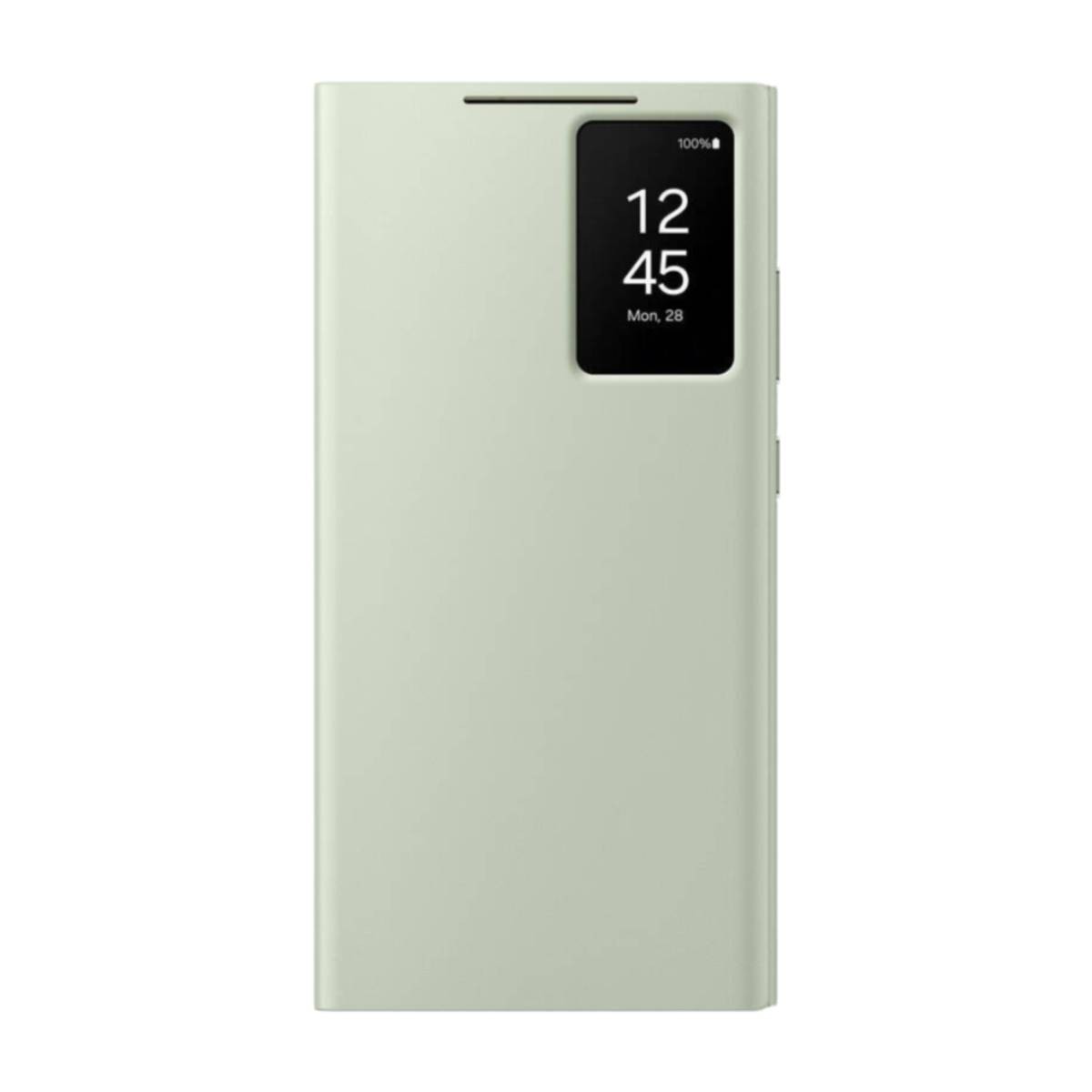Protective Case for Galaxy S24 Ultra Smart View, Green