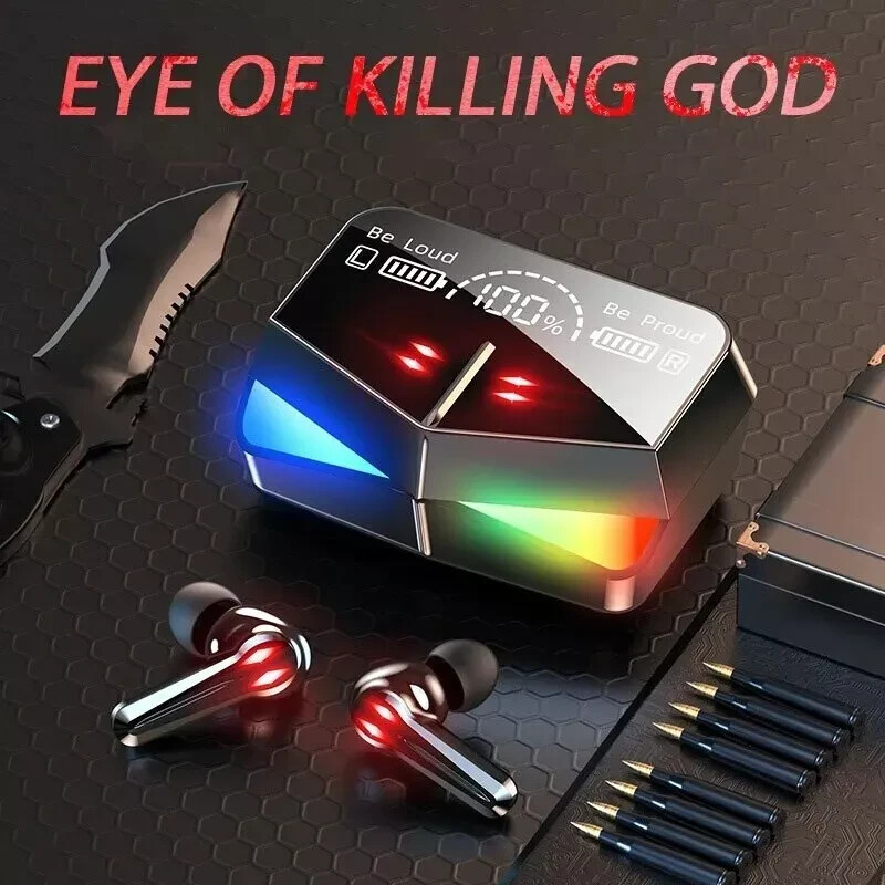 Earbuds Bluetooth Gaming Wireless For Smart Phone Cel Tablet Earphone WaterProof