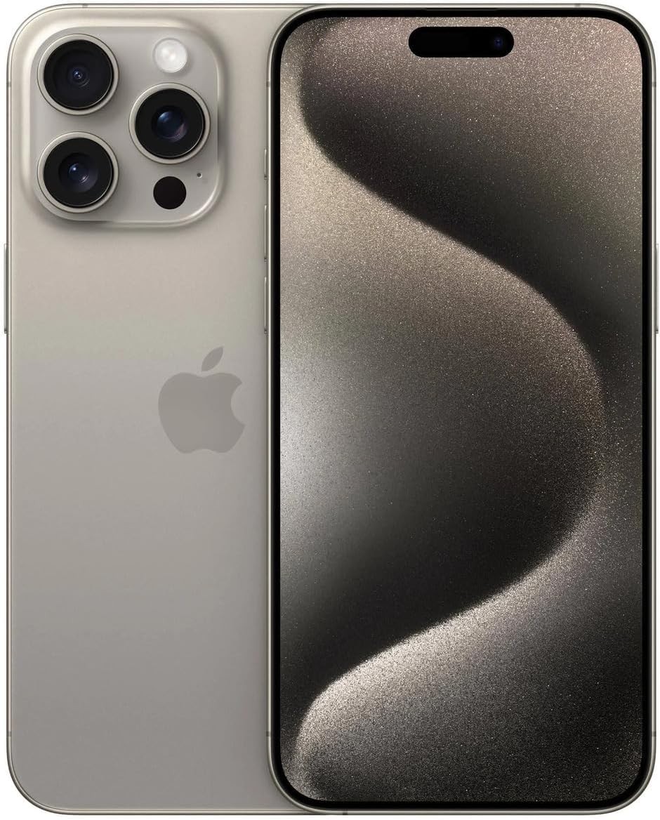 Apple iPhone 15 Pro Max 1TB Natural Titanium (Unlocked) – Open BOX