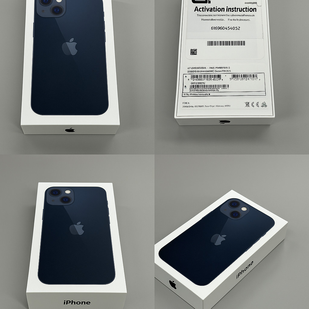 Brand New Apple iPhone 13 – 128 GB – Midnight (Straight Talk)
