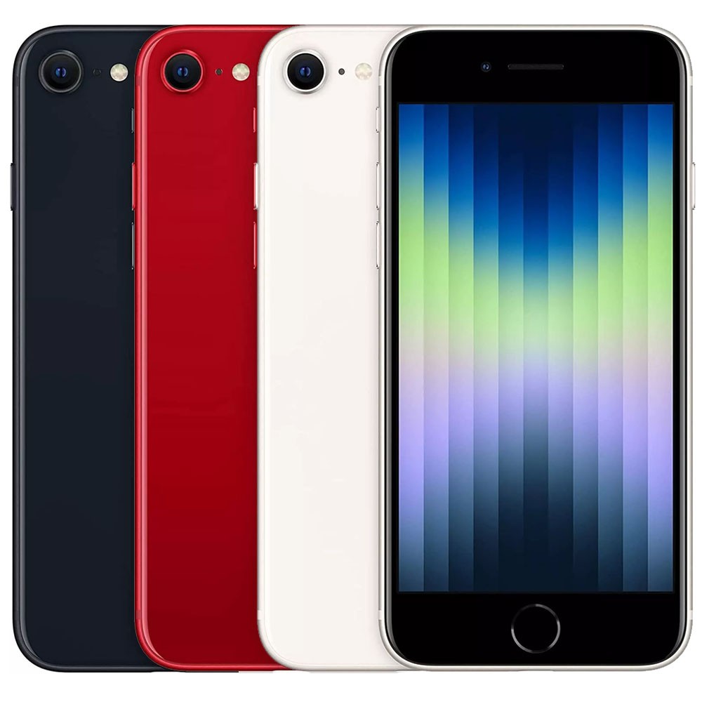 New Apple iPhone SE 3rd Gen (2022) 64GB/128GB/256GB Factory Unlocked Smartphone