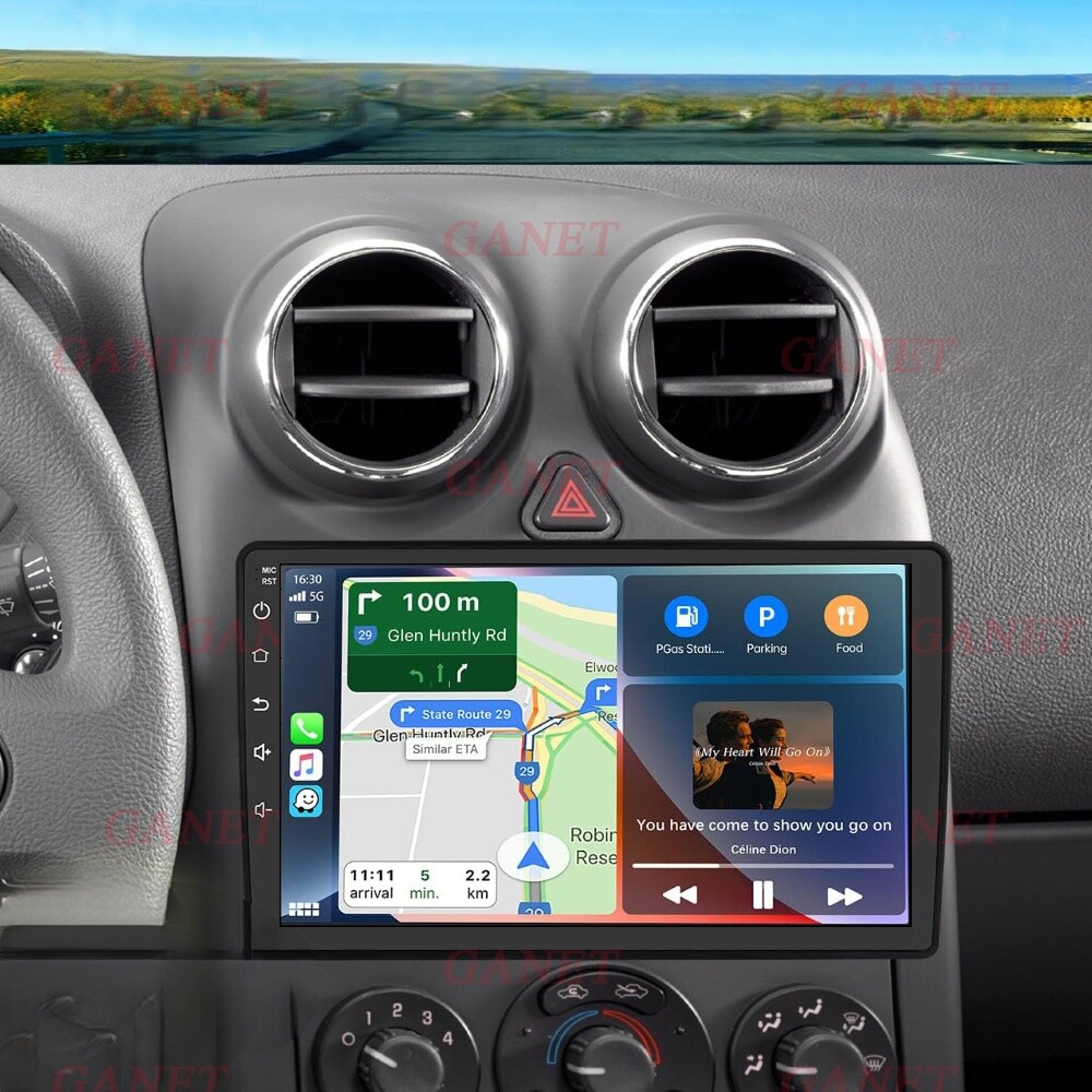 Carplay Car Stereo Radio GPS Android 13 For Pontiac G6 2005 2006 2007 2008 2009