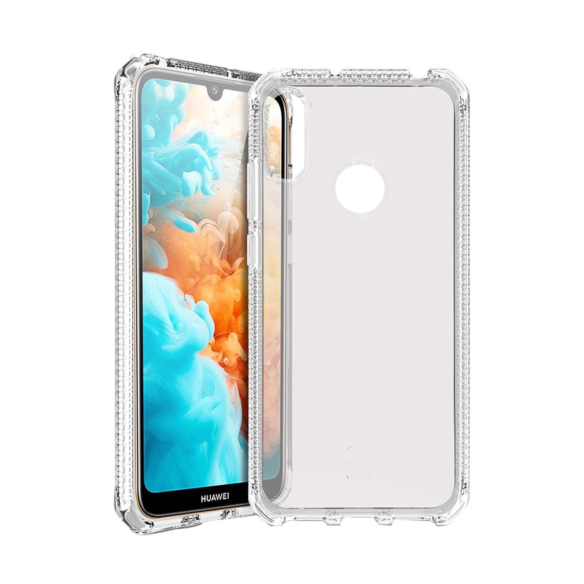 Itskins Cover for Huawei Y6 2019 Reinforced Model Spectrum Clear 3m, Transparent