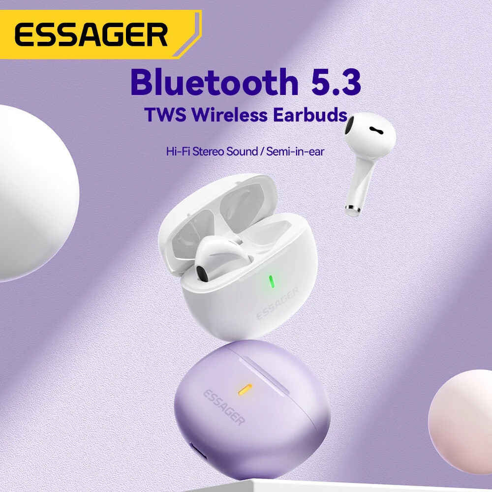 Wireless Bluetooth 5.3 TWS Earphones Mini Heaset semi in ear Earbuds For Phone