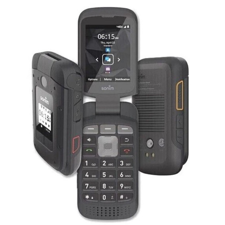 Sonim XP3 Plus [XP3900] 4G LTE Ultra Rugged – GSM Unlocked – Flip Phone – Black