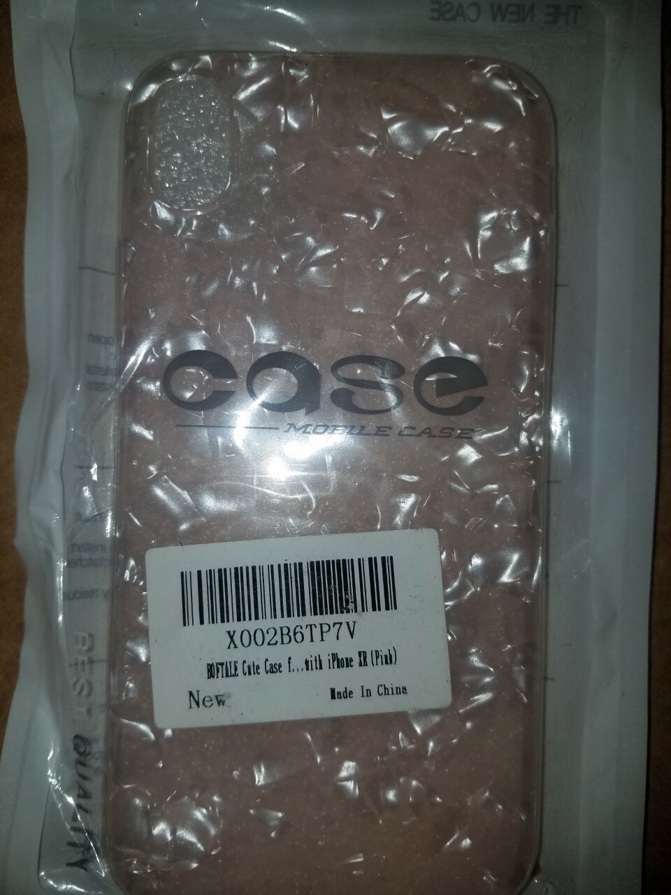 BOFTALE Cute Case for iPhone XR, Girls Women Glitter Pretty Design