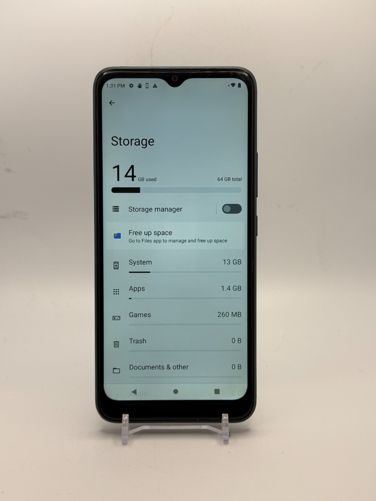 BLU View Speed 5G – Blue – 64GB – (TracFone) – Smartphone – works great – (used)