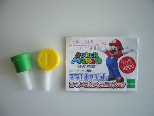 Super Mario Smartphone Accessories 2 Types Coin Collectibles EPOCH Brand