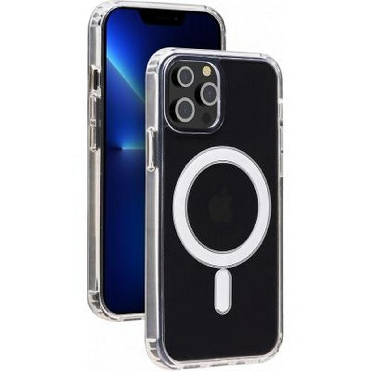 BigBen Connected Case for iPhone 13 Pro  Compatible Hybrid, Transparent