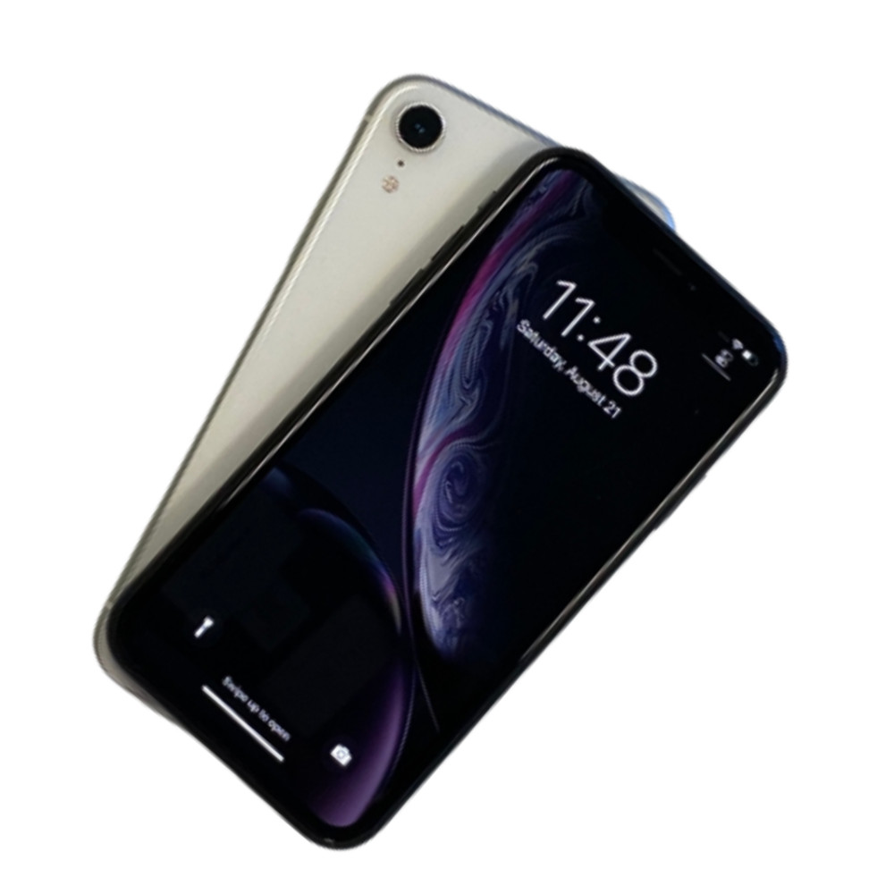 Apple iPhone XR 64GB Unlocked – Black/Red for AT&T, T-Mobile, Verizon